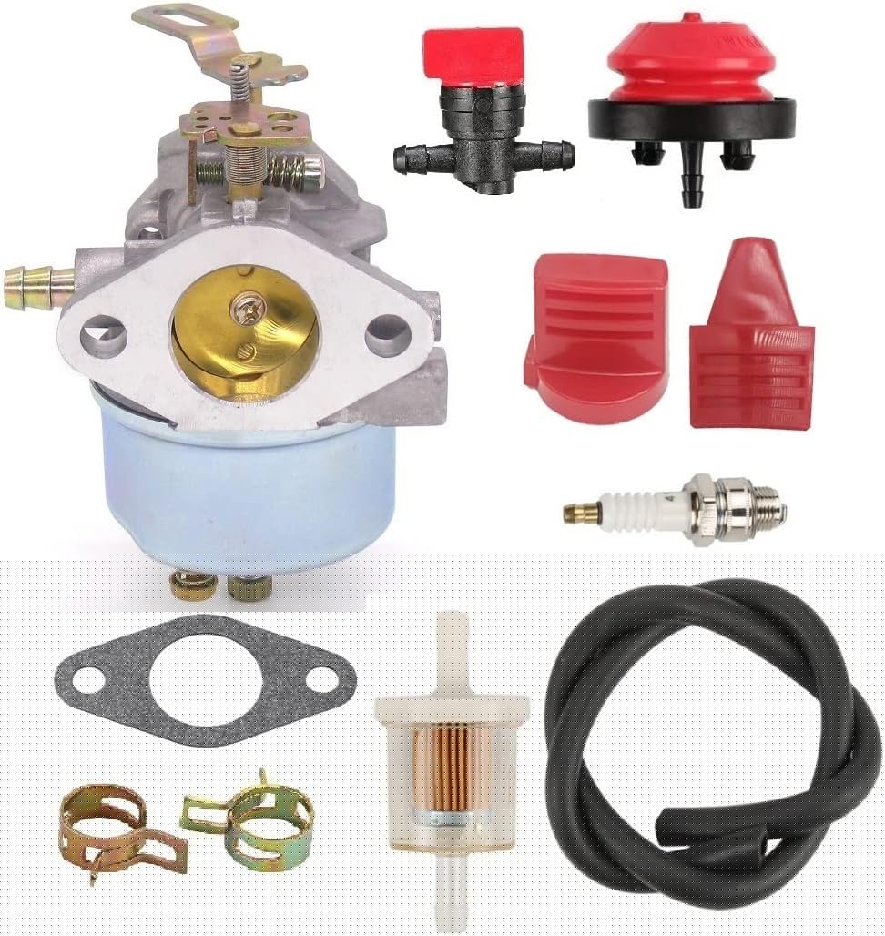 632334A Carburetor Primer Bulb for Snow Blower Thrower Tecumseh 632370A 640105 HM80 HMSK90 John Deere AM108405 Toro 824XL 828