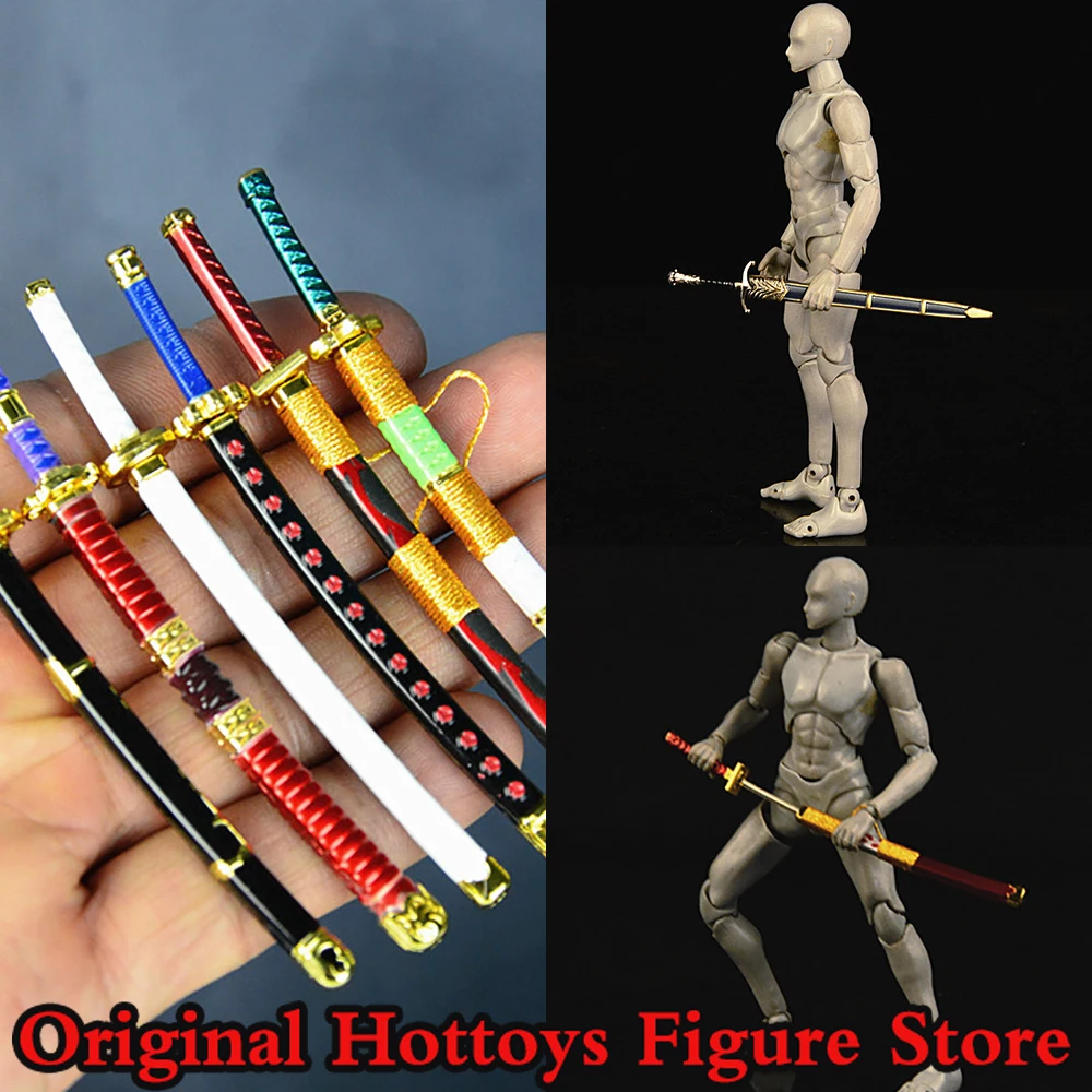 1/12 Soldier Miniature Weapon Accessory Small Long Claw Sword Power Sword Tai Dao Western Sword Fit 6'' Action Figure Toys