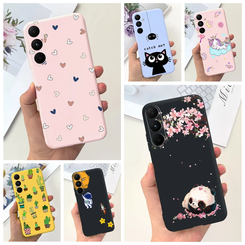 For Samsung Galaxy A05s Case Samsung A05S SM-A057F 4F 2023 Cute Cartoon Candy Color Soft Silicone TPU Phone Back Cover