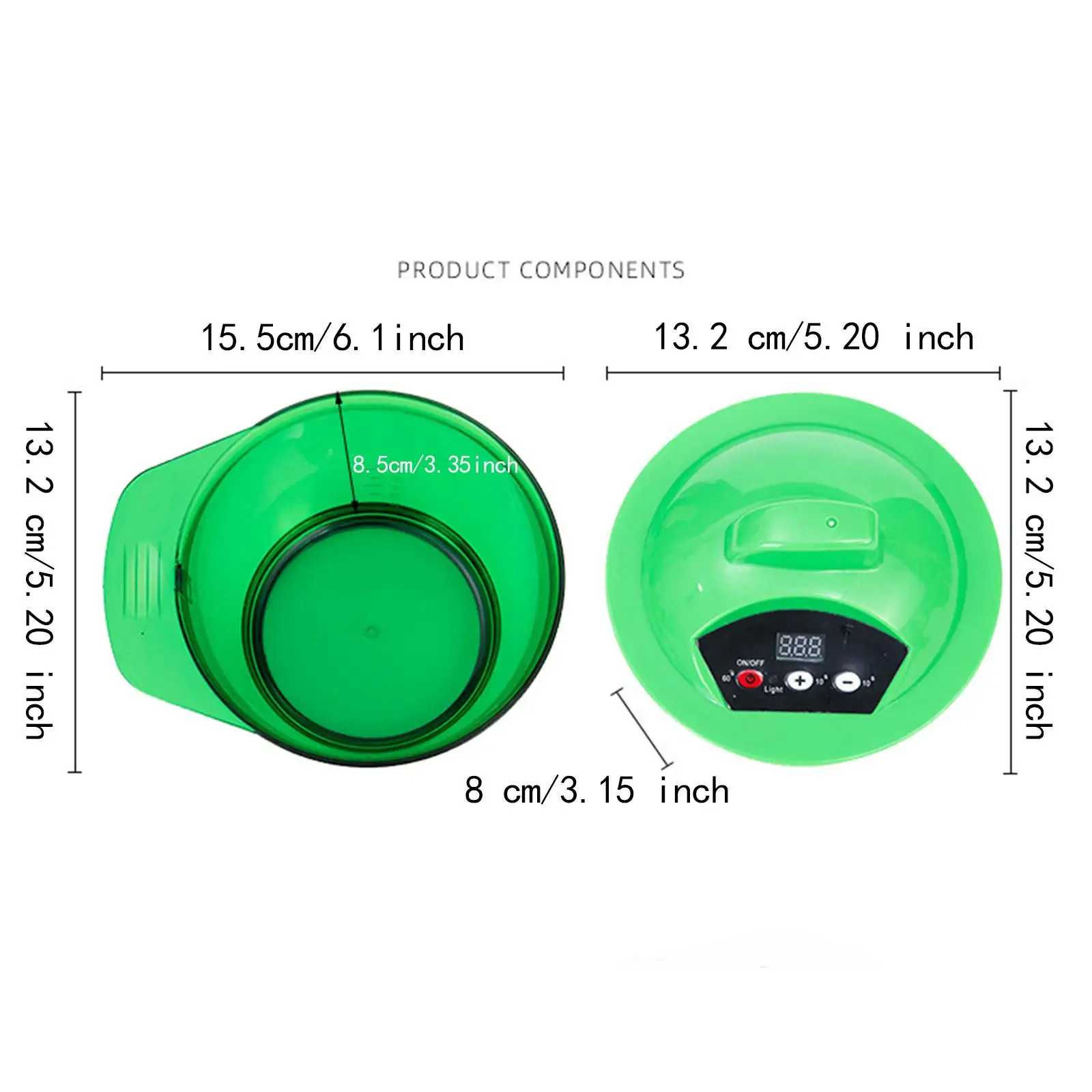 

Электрическая чаша для смешивания краски для волос, профессиональный блендер для пасты с регулируемым таймером, объем 320 мл, для европейских розеток 220В