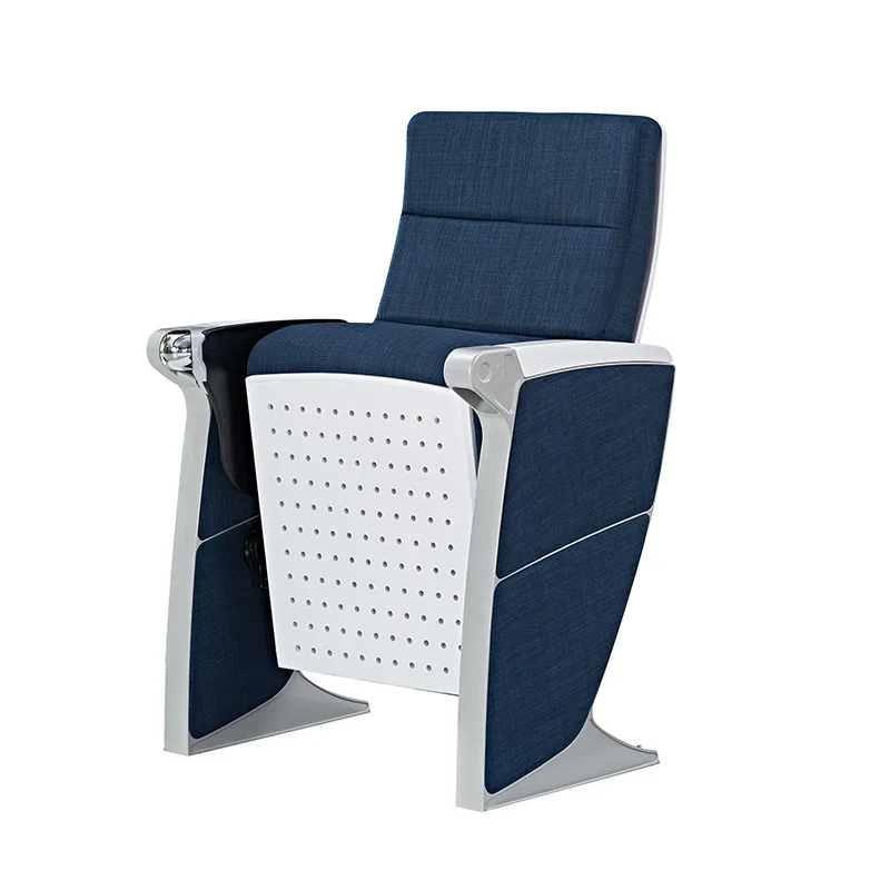 

Aluminum alloy feet solid wood back plate simple auditorium seats row chairs