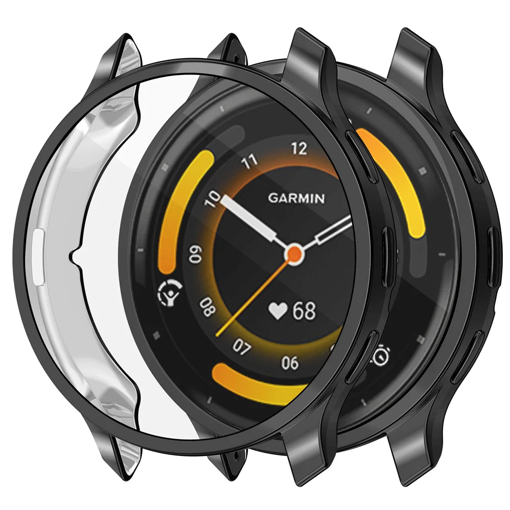 Case For Garmin Venu 3 / 3S Soft TPU Cover Screen Protector Shell Anti-scratch Smartwatch All-around Bumper Protective Case