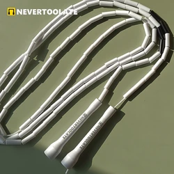 NEVERTOOLATE CC handle hard PE beads 2.9m length jump skipping rope skip rope coachchris same good quality