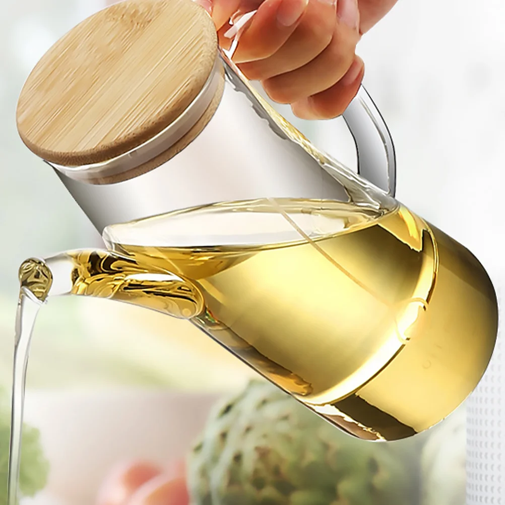 

1Pcs Glass Oil Dispenser Bottle Leakproof Design Practical Kitchen Tool for Saving Vinegar Oil Dispenser Bottle
