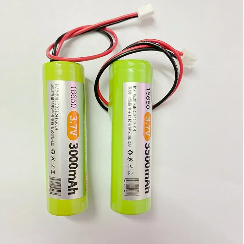 3.7V akumulator litowy wielokrotnego ładowania 18650 2200mah 3000mah wędkarstwo LED Light głośnik Bluetooth 4.2V awaryjne baterie DIY