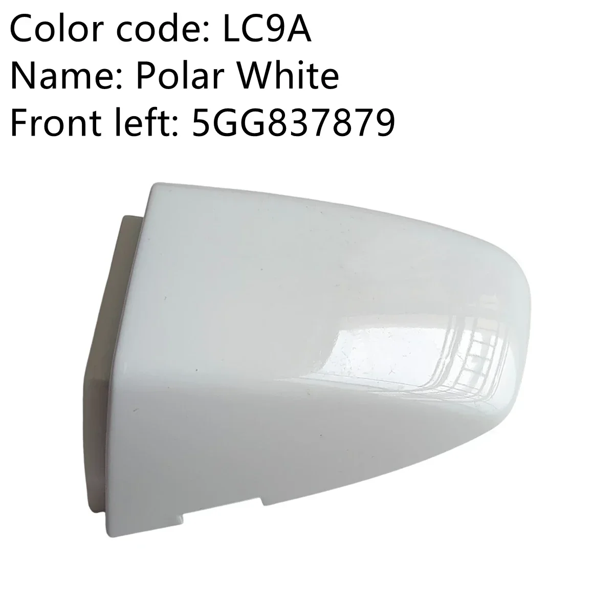 New Front Left Door Handle Lock Cylinder Cap Cover For VW Golf 7 MK7 GTI R-Line T-Roc Skoda Superb Octavia 3 4 Seat 5G1837879