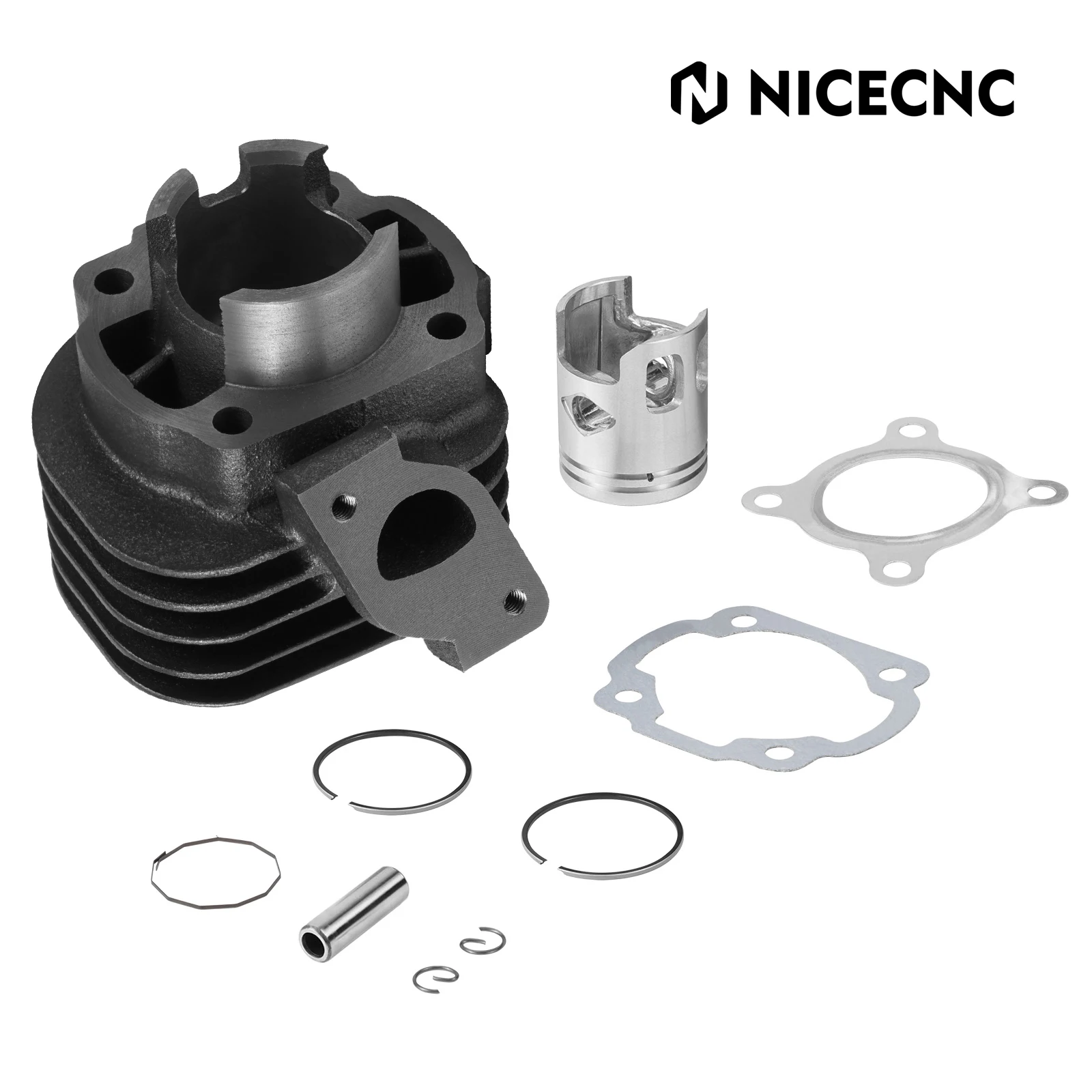 40mm Bore 2 Stroke Scooter Cylinder Rebuild Kit for Yamaga Jog CV BREEZE AXIS NEO S 50 WHY YE 50 ZEST VINO 50cc 1E40QMB 1PE40QMB