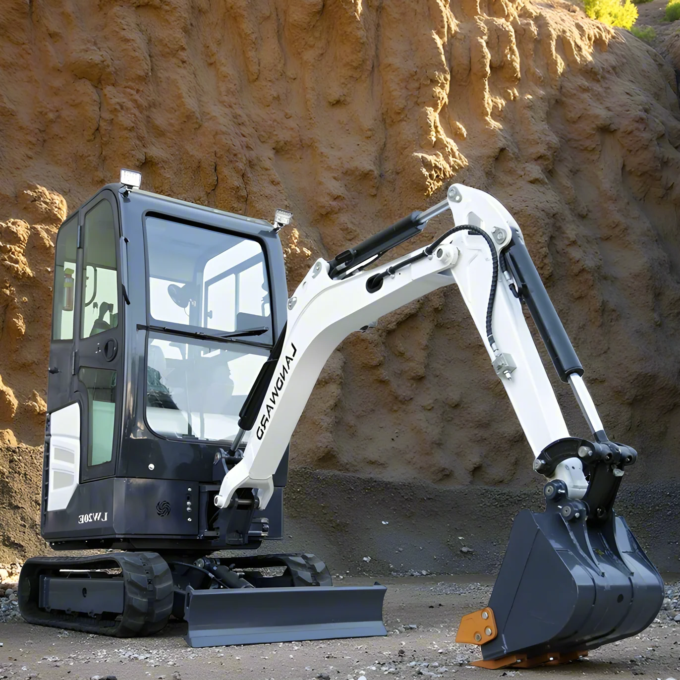 

Hydraulic Mini Excavator 2 Ton Customize Mini Small Crawler Bagger Earth-moving Machinery 1Ton Mini Excavator Prices With Bucket