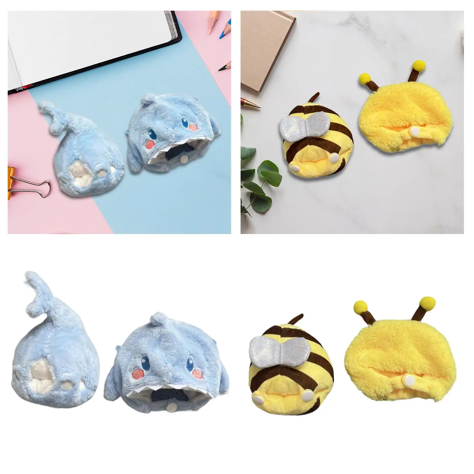 Schattige Eendenpop-Outfit Voor Pluche Speelgoed Van 15Cm-Schattige Verkleedset