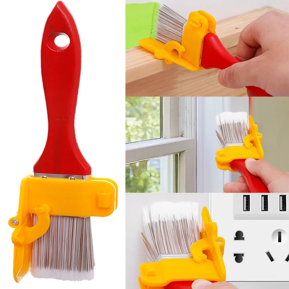 

Latex Paint Trimming Brush Color Separator Interior Detai Wall Roof Paint Brush Angle Closing Edge Imitation Wool Roller Brush