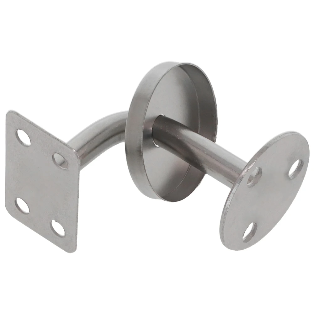 1pc corrimão suporte de parede corrimão corrimão balaustrada escada corrimão suporte fixo suporte de aço inoxidável