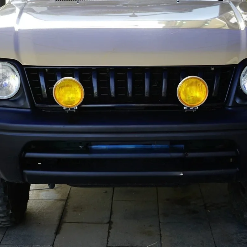For Toyota Land Cruiser 95 Front Bar Spotlight Bracket Exterior Prado 2700/3400 LC95 Front Bar Trim Accessories view 3