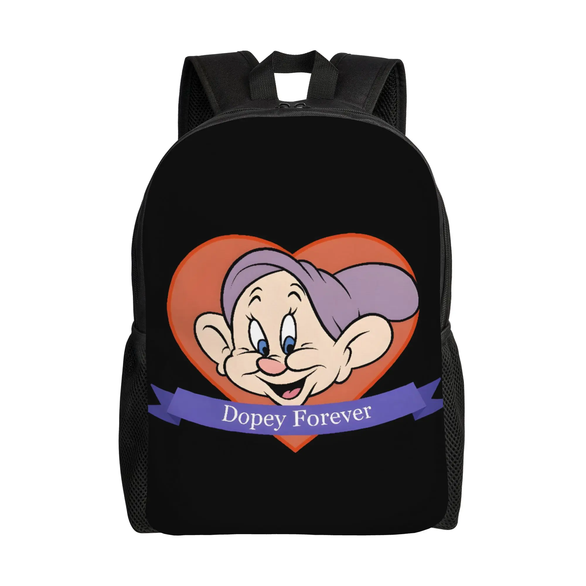

1Piece Doc Grumpy Happy Sleepy Sneezy Bashful Dopey New School Year Daypack Snow White And Seven Dawf For Men Women Backpack