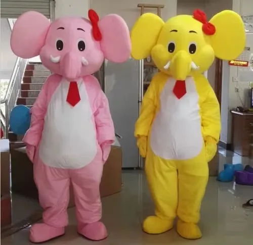 

Adult Best Sale Foam Cute birthday 1pc Unisex Elephant Cartoon Mascot Costume Christmas Fancy Dress Halloween Mascot Costume