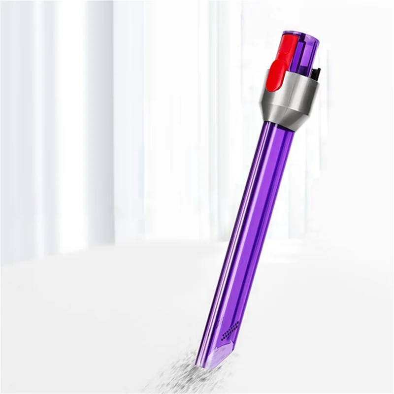 ABZA-2X Spazzola per ugelli per bocchetta a lancia a sgancio rapido, con luce a LED per Dyson V7 V8 V10 V11 Testa spaziale di aspirazione con ugello a fessura stretta