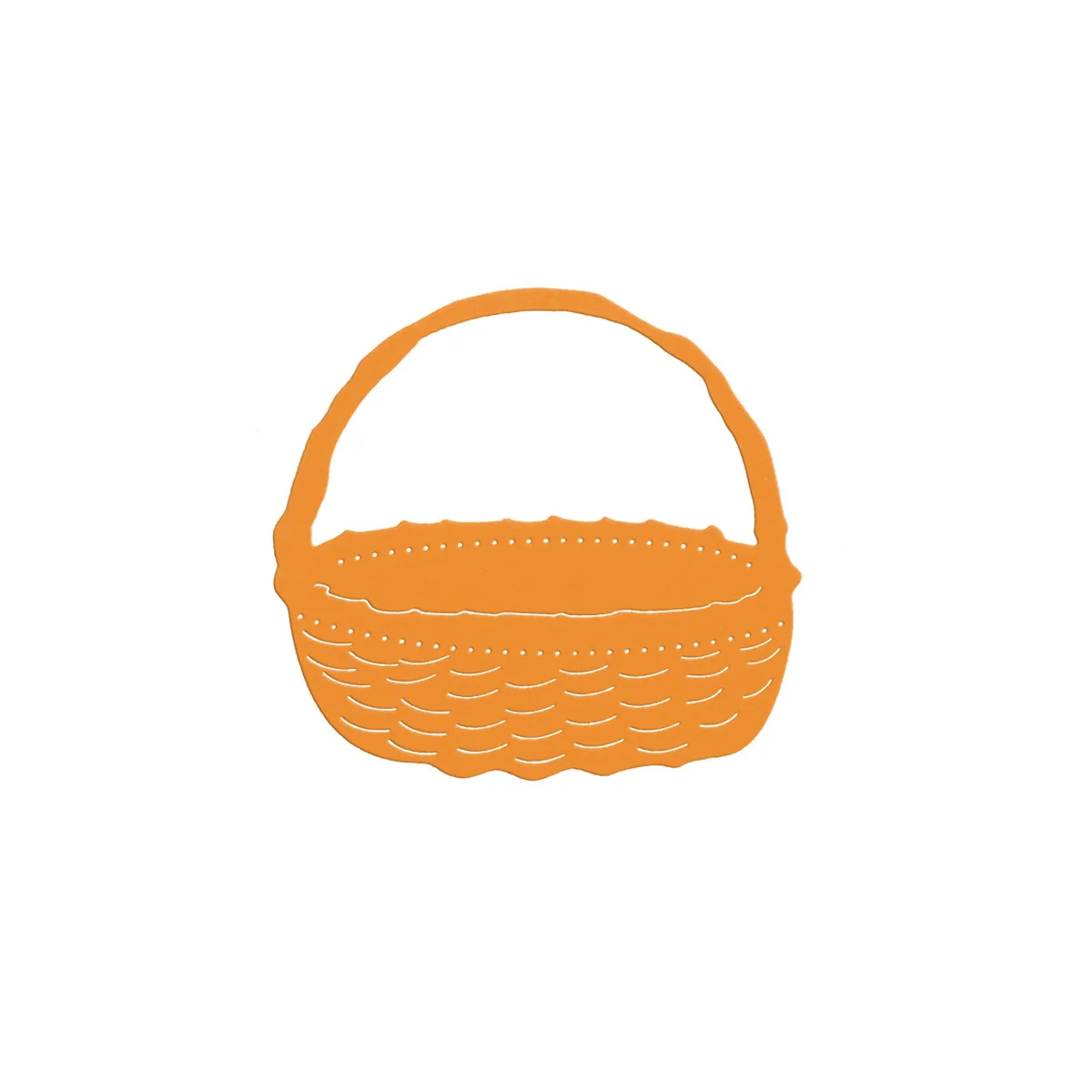 Embossing Dies Vintage Basket Pattern Metal Punch Cutter Scrapbooking Stencil For DIY Card Clipart Photo Album Decorating