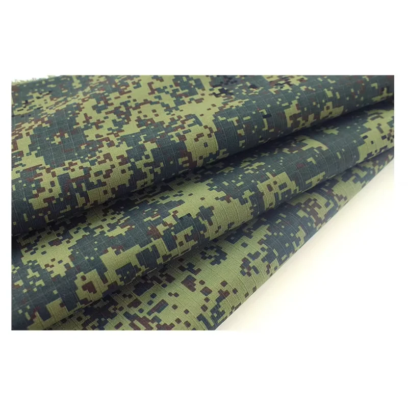 Russian EMR EMP Camouflage RUSTAT Digital Flora Camo Fabric Clothing Russia Polyester Cotton Cloth