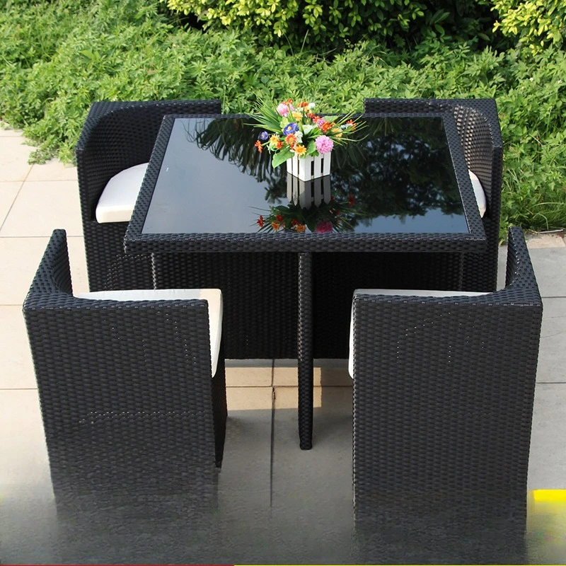 

Outdoor tables and chairs rattan chairs courtyard garden villa balcony tea table and chair combination sun room outdoor rattan