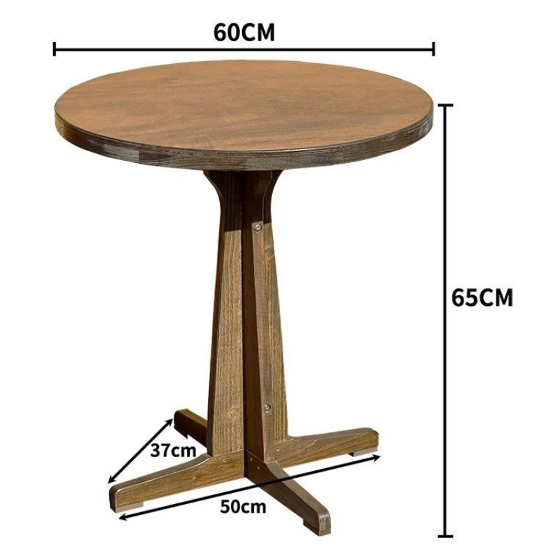 Retro-Bartische für Gastronomie und Gewerbe, Balkon- und Wohnzimmer-Bartische, Verhandlungstische aus Holz MH40JZ