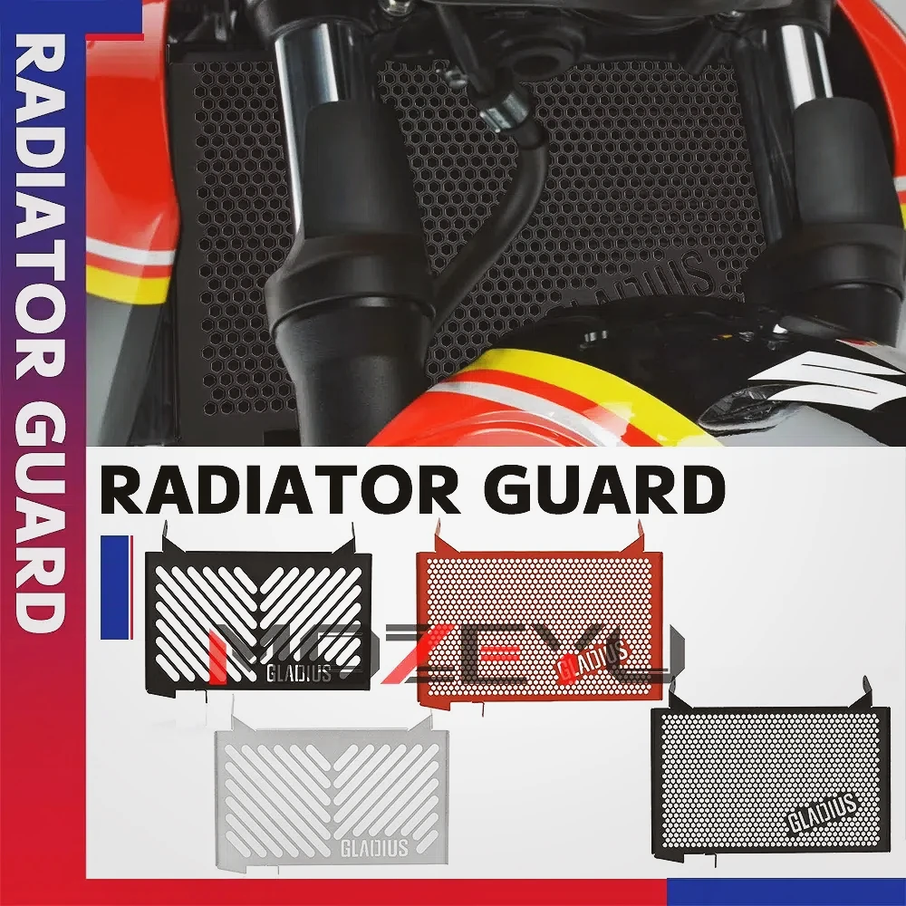 

Motorcycle For Suzuki SFV 650 SFV650 Gladius 2009 2010 2011 2012 2013 2014 2015 2016 Radiator Guard Cover Protector Grill parts