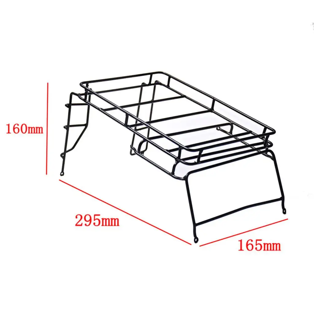 1:10 Scale Roof Rack Luggage Carrier for D90 RC Crawlers Upgrade Parts
