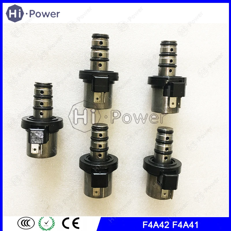 

5PCS F4A41 F4A42 F4A51 F4A52 MD758981 Transmission solenoid valve Shift Solenoid for Mitsubishi for Hyundai/Kia