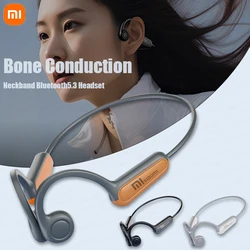 XIAOMI Neckband Bluetooth5.3 Headset B9 Wireless Earphone Bone Conduction Sports Headphones Noise Canceling TWS Earbuds With Mic