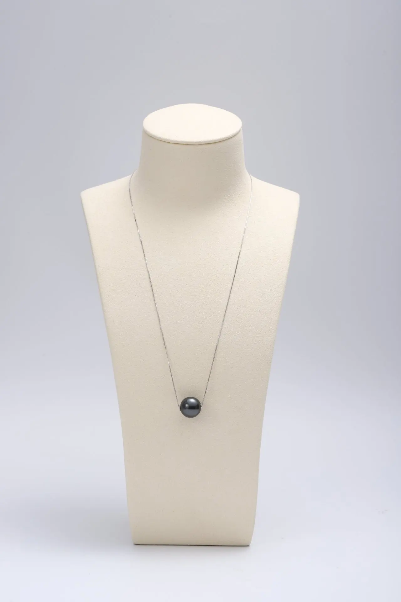 HUGE New Stunning AAAA+++ 12-13mm Tahitian Black S925 Sterling Silver Pearl Pendant Necklace Fashion Style 9-10mm Round Beads