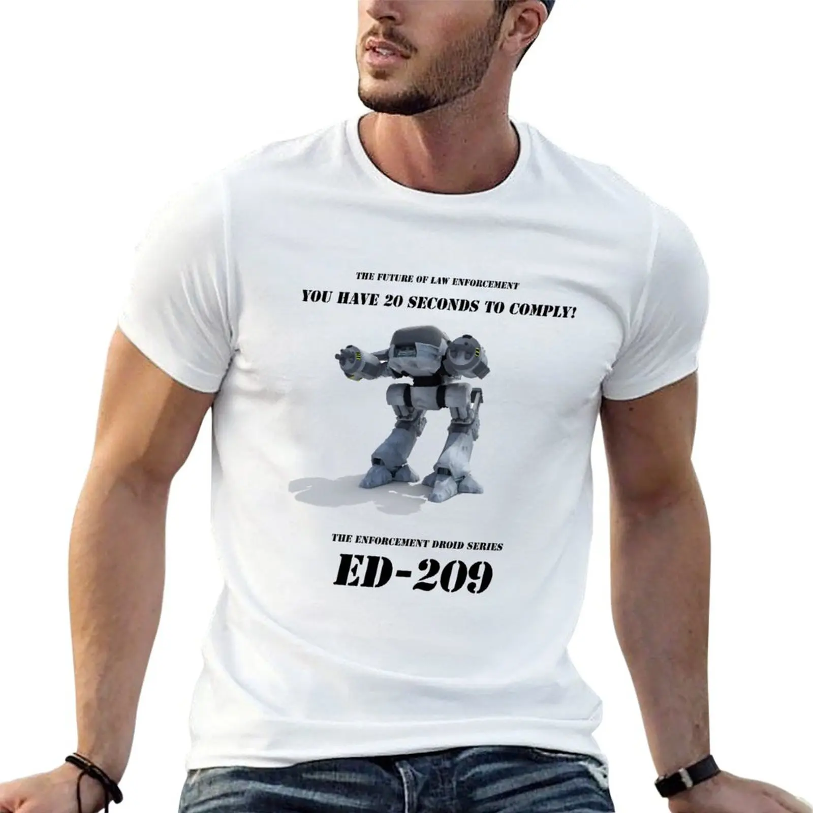 

Ed 209 T-Shirt t shirt personalised t shirt man plain T-Shirt