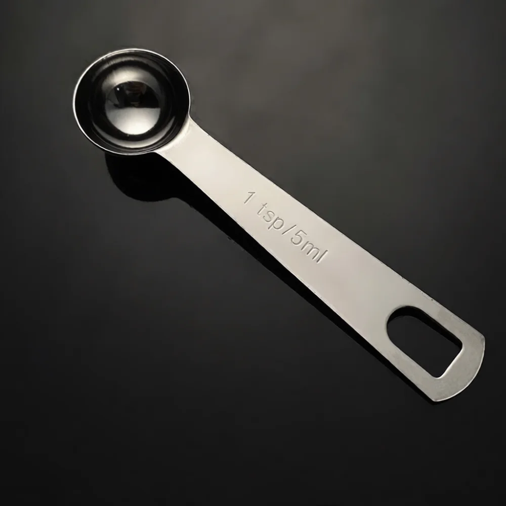 Durable Food Grade Stainless Steel Measuring Scoop Set Kitchen Utensils Baking Accessories For Accurate Liquid Dry Food
