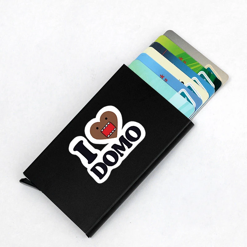 Duommo Kun Rfid Smart Wallet Card Holder Metal Thin Slim Men Women Wallets Pop Up Minimalist Wallet Small Purse Vallet Walets - view 3