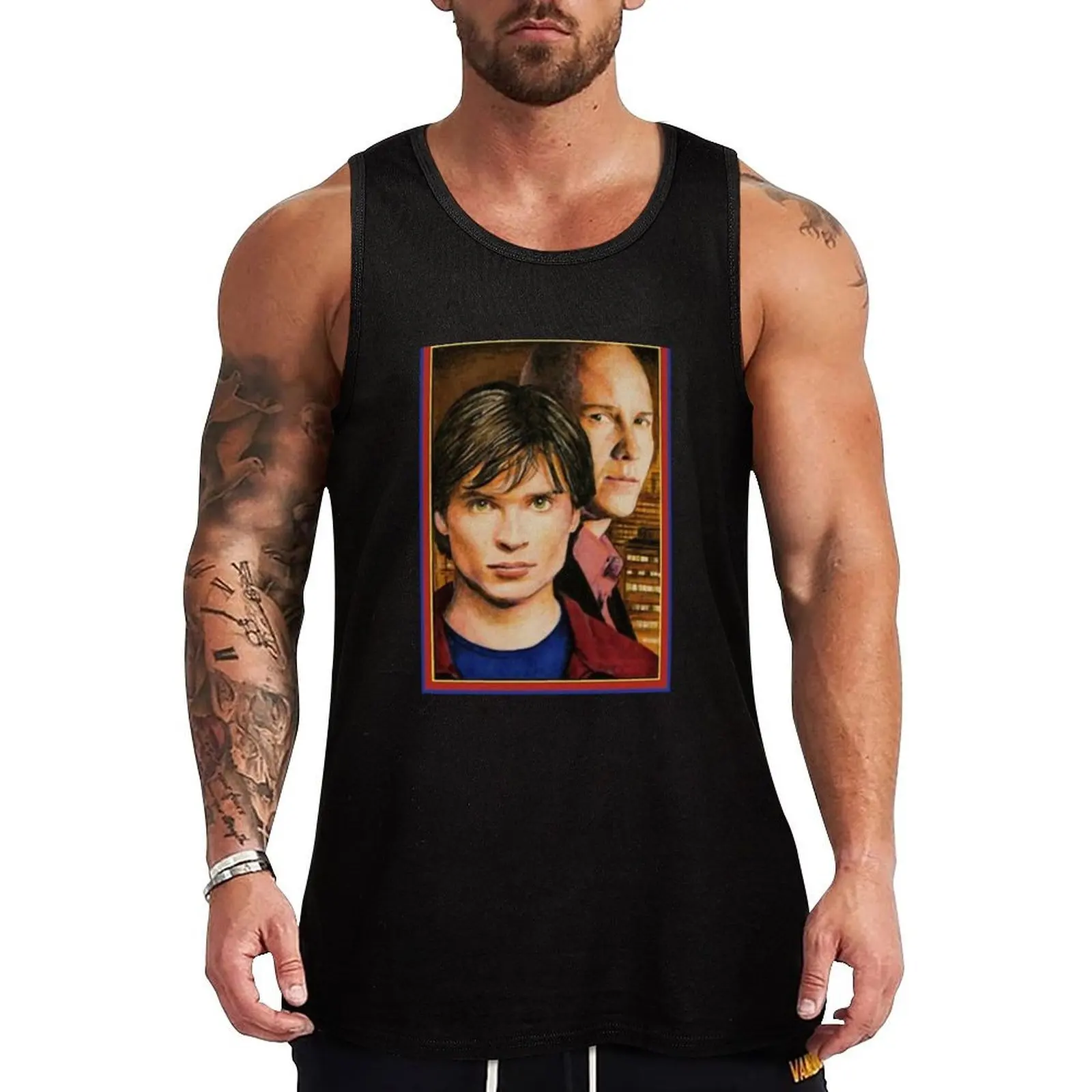 

Smallville Awesome Tank Top gym clothes men clothes for men sleeveless jackets