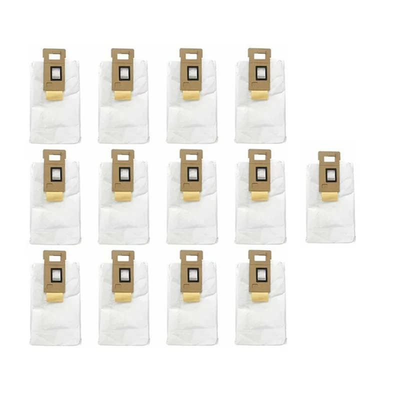 13 Uds para Xiaomi Roborock T7 T7S T7plus T7splus S7 S7max S70 S75 Robot aspirador bolsa de polvo accesorios de repuesto