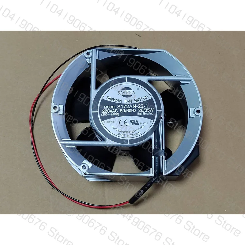 

FOR SINWAN S172AN-22-1 220V 26W 35W 17CM 17251 Cooling fan