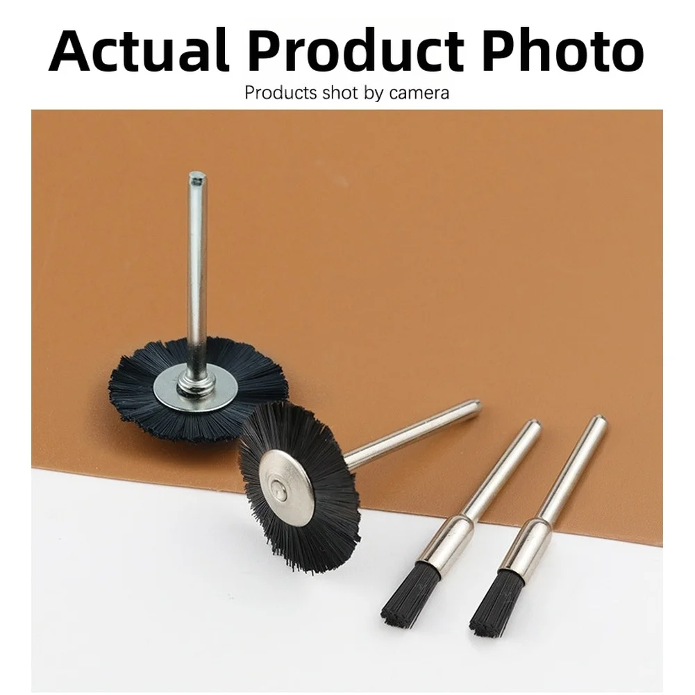 Aa FOR MINI NylonPolishing Brush For Wood CarvingNut Carving Jade DIY Electric Rotary Tools Accessories Rust Remove Tool