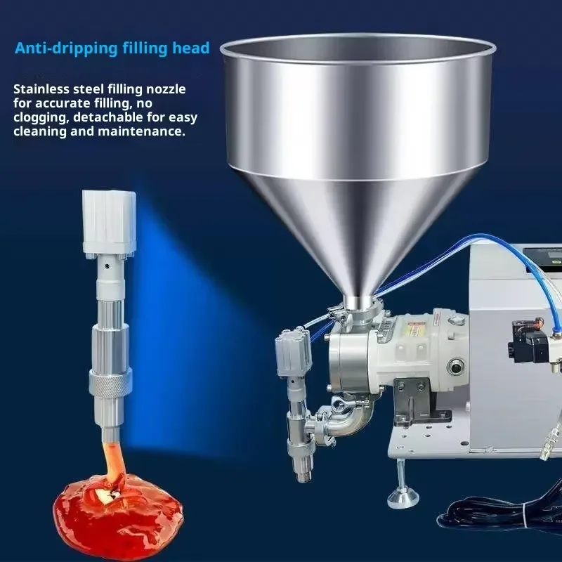 Small Electric Semi-automatic Beer Filling Machine with Wood Packaging for Bottles 5-500ml 1 Year Warranty