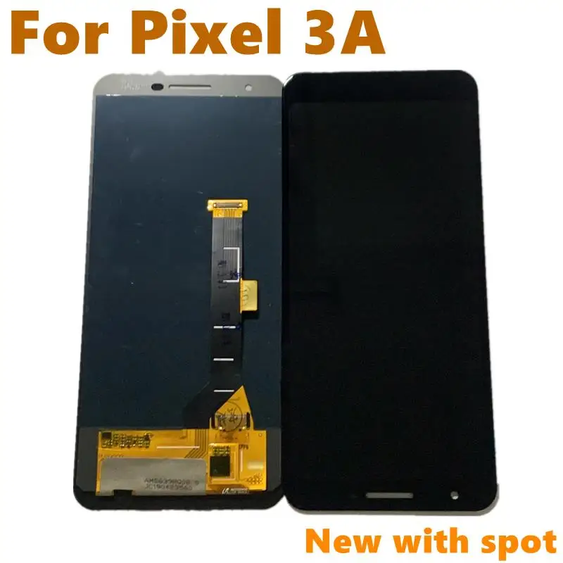 Go Original 5.6" AMOLED For Google Pixel 3A LCD Display Touch Digitizer Screen For Google Pixel 3A OLED Replacement With