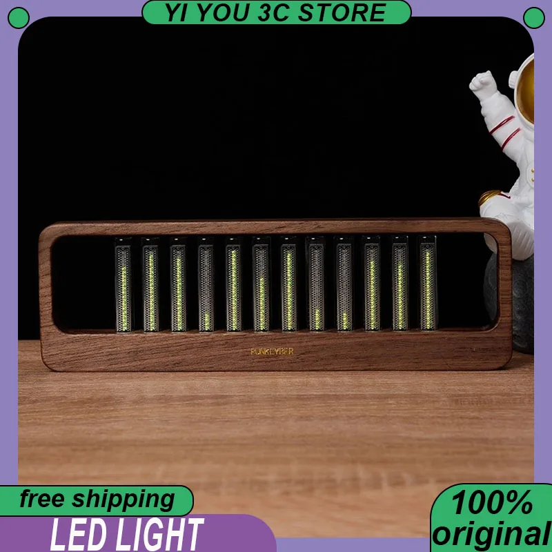 

12-Bit RGB Pickup Level Light LED Display Sound Level Meter Music Indicator Desktop Light Atmosphere Light