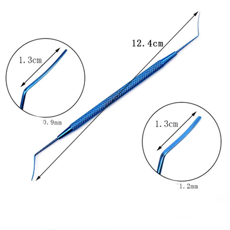 Ophthalmic Microsinstruments, Cabeça única, Cabeça dupla, Aço inoxidável, Ferro Irrigado, Cabeça de prata Wide Narro