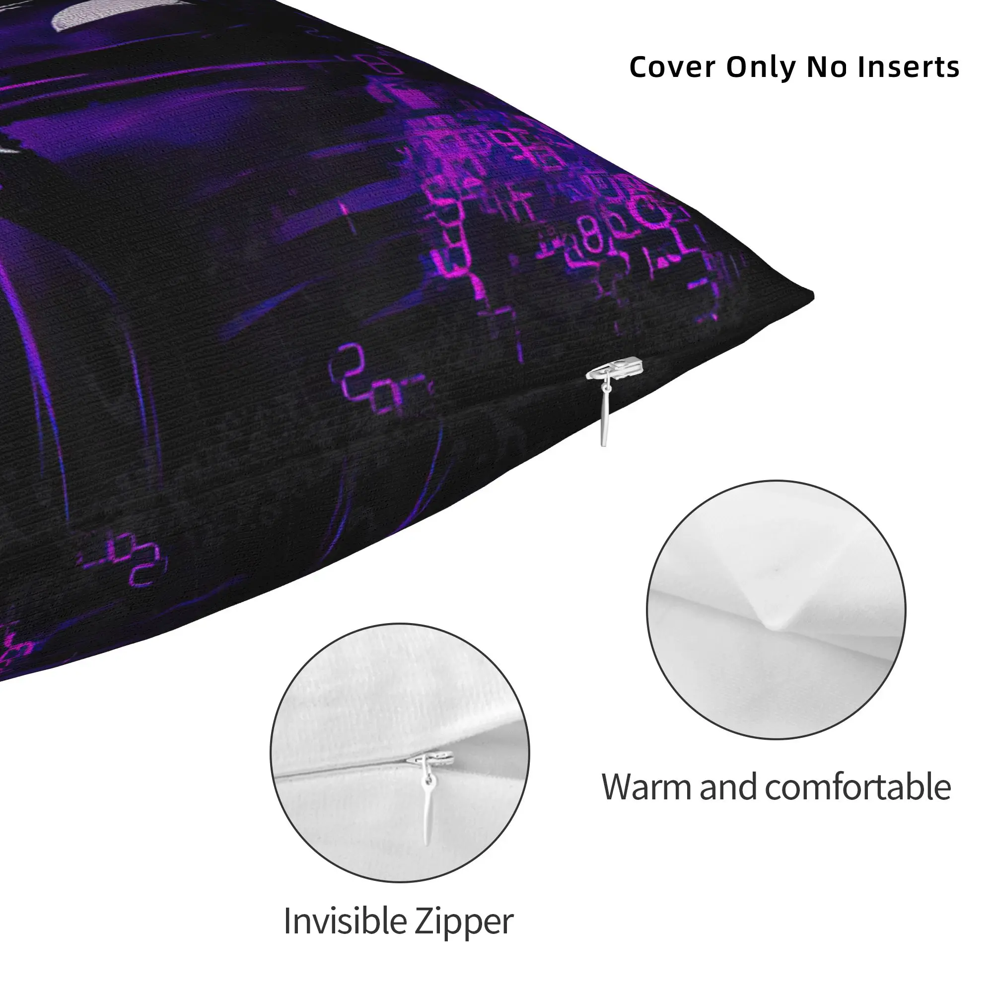 Forsaken Noli Killer Void Star Pillowcase Soft Fabric Cushion Cover Decor Game Throw Pillow Case Cover Home Square