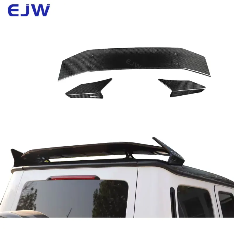 

Для Mercedes-Benz G-класса W464: Модернизированный карбоновый спойлер B900, специальный дополнительный спойлер на крышу из углеродного волокна, декоративная накладка