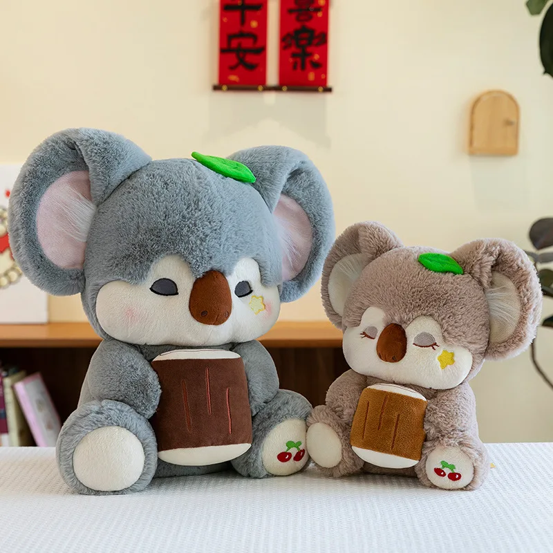 

Новая кавайная плюшевая спящая коала, мягкая кукла, милая плюшевая игрушка-коала для детей, подарок на день рождения для девочек, мягкая приятная подушка, плюшевая подушка