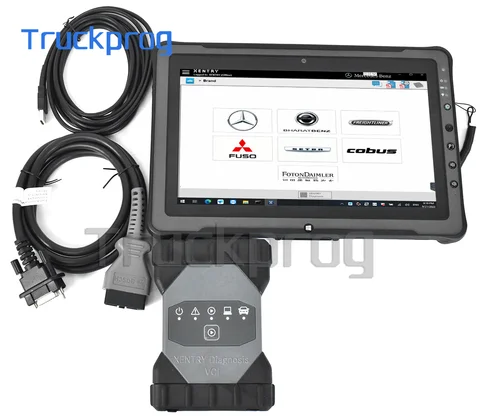 フルセット車トラックマルチプレクサーC6 SD Connect Xentry Epc ベンツMB Star C6 DoIP VCI WiFiトラック車診断ツールF110タブレット