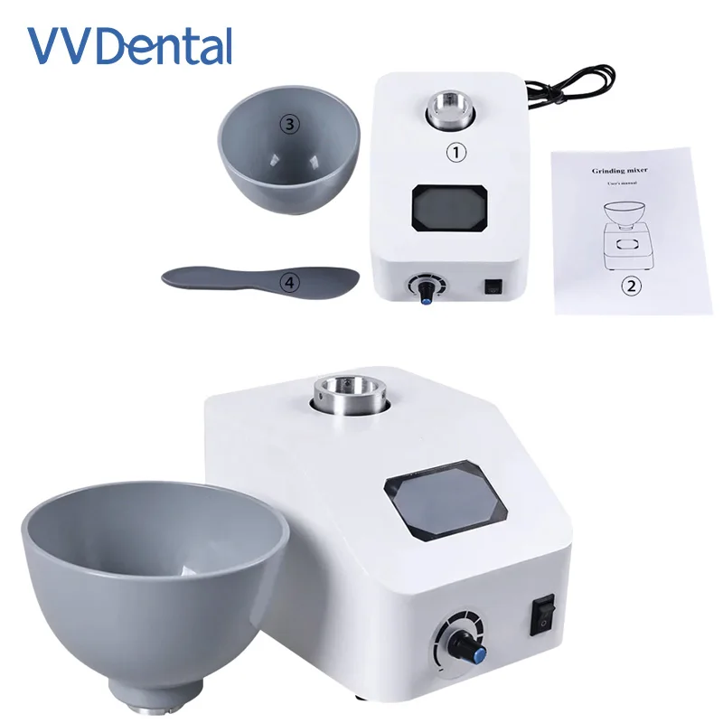 

48W Dental Impression Material Grinding Mixer Alginate Material Blender Alginate Automatic Mixer Dentist Lab Equipment