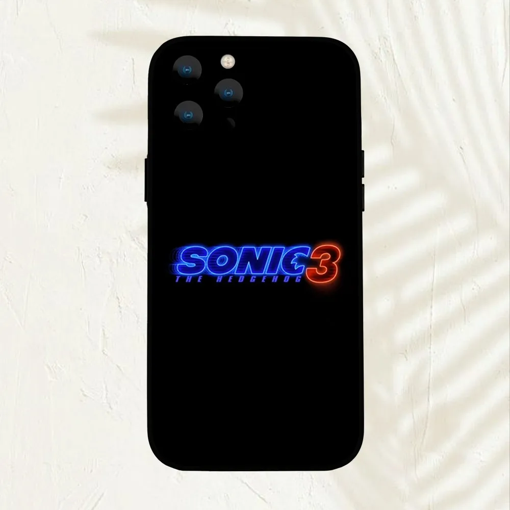 Game S-Sonic H-Hedgehog  Phone Case For iPhone Mini 11 12 13 14 15 Pro XS Max X Plus SE XR Shell