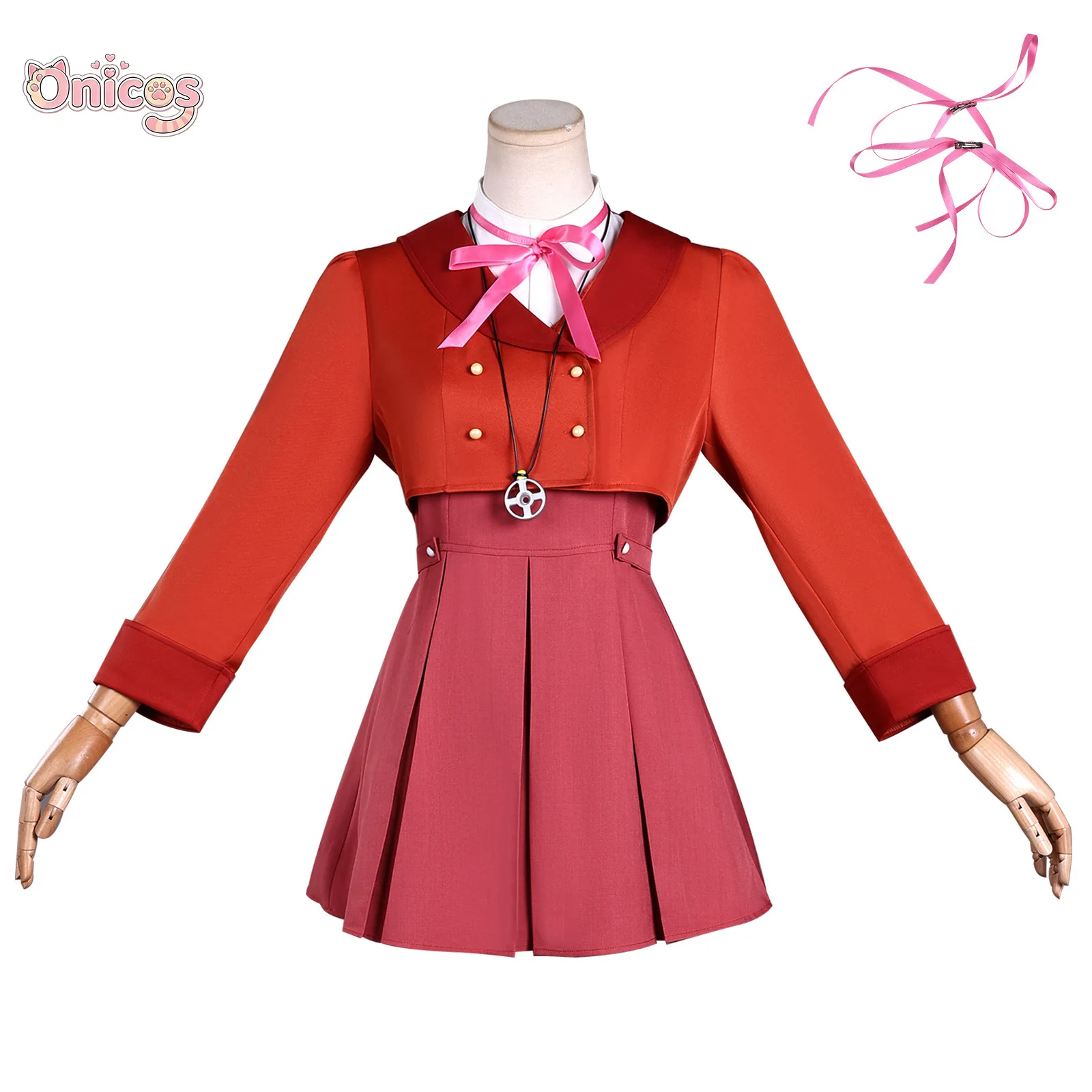 

Star Detective Precure! Mikuru Kobayashi Cosplay Costumes Daily Wear Anime Halloween Christmas Party Women Full Set Onicos