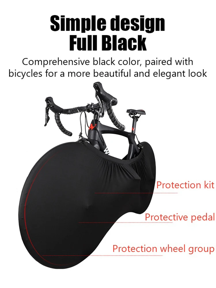 AliExpress Hoeaden Bicycle Protective Gear Anti-dust Wheels Frame Cover Scratch-proof Storage Bag Bike Protector Cover MTB Road Bike Accessories