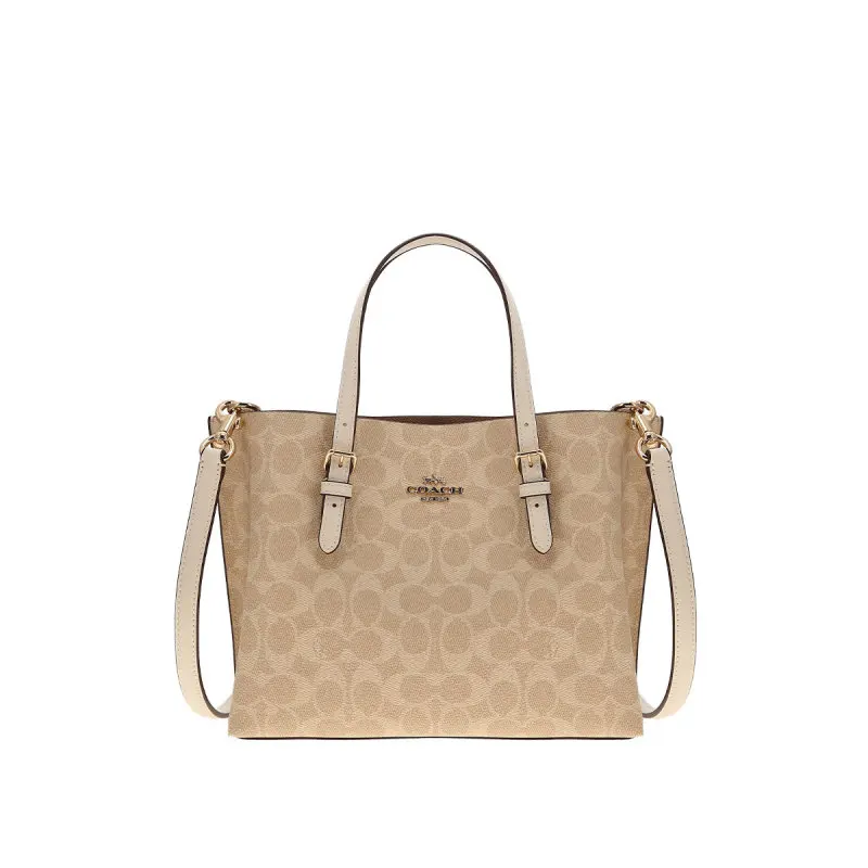 

COACH Mollie Tote Bag 25 In Signature Canvas CV965