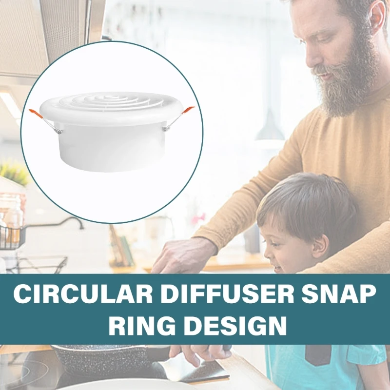 شواية هواء للتهوية المنزلية من سوفيت لتركيب السقف لتدوير الهواء الداخلي A0NC