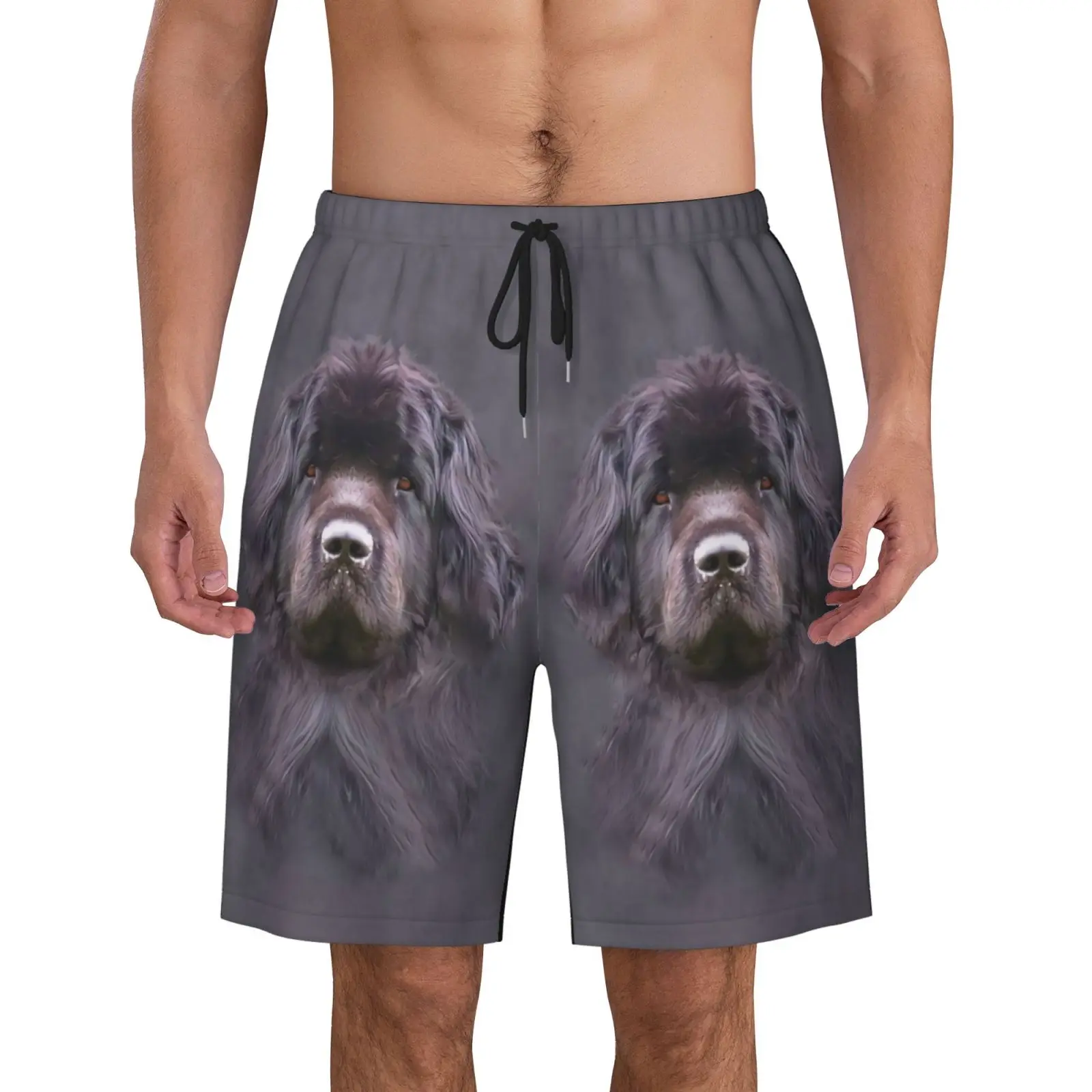 CLOOCL Pantaloncini hawaiani Rottweiler Dog Pantaloncini con stampa 3D Pantaloncini da uomo alla moda con coulisse elastica Pantaloni corti sportivi da vacanza